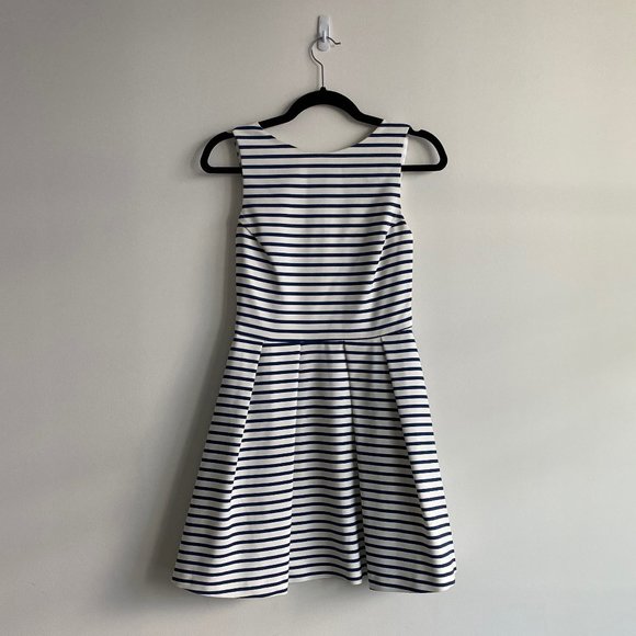 ZARA BASIC Mini Blue and White Princess Dress - Picture 1 of 7